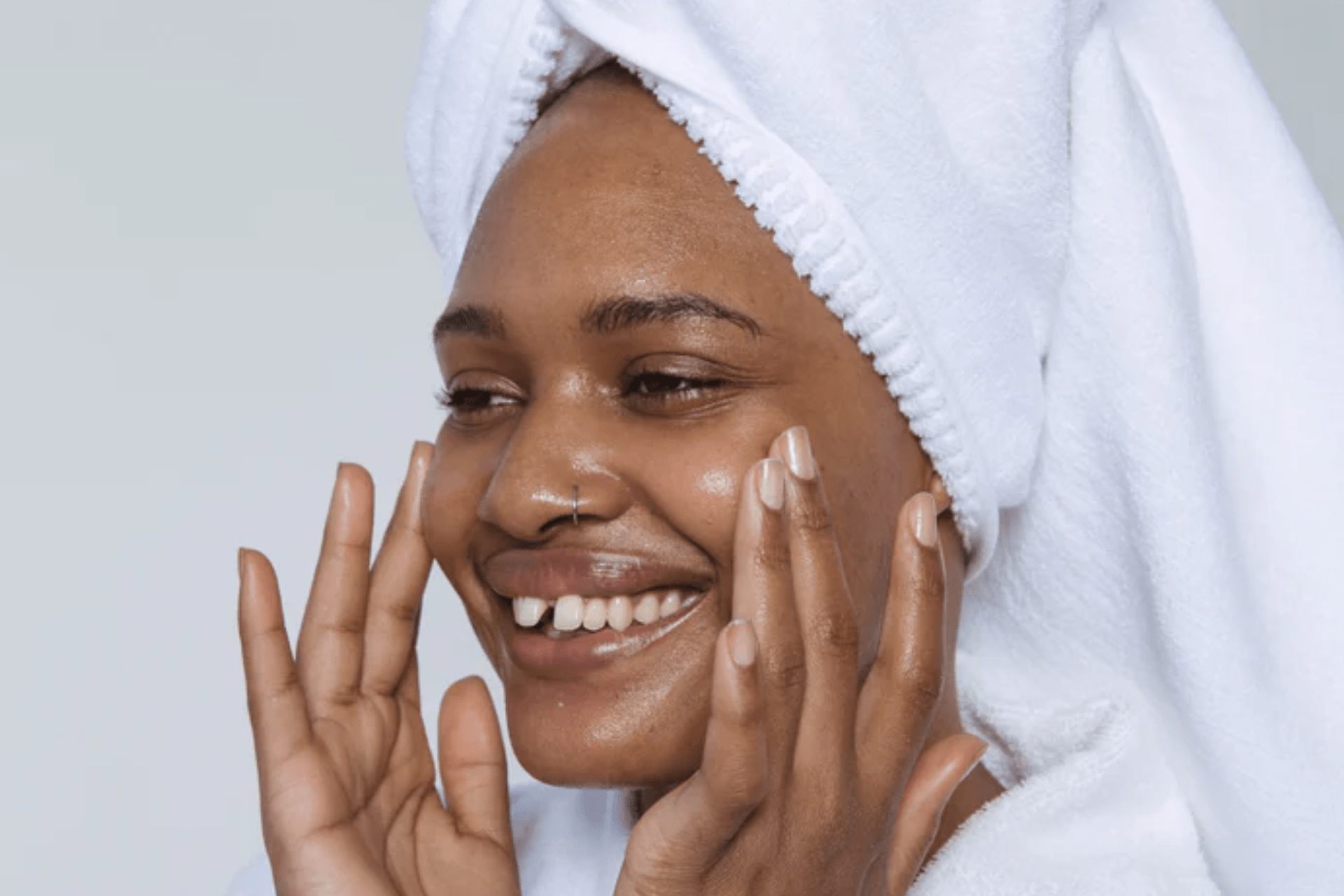 Before & After - Silicone Face Brush Skin Care Routine
