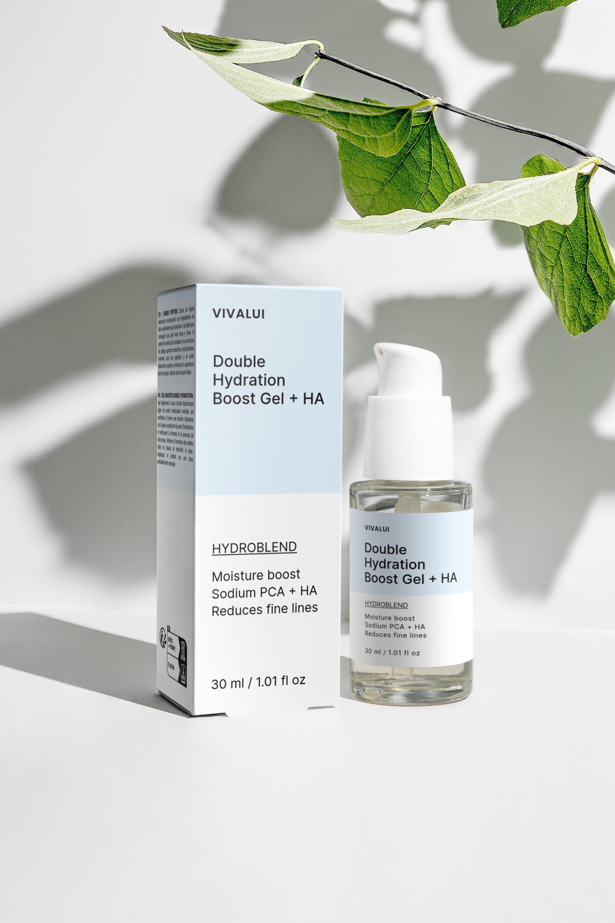 Double Hydration Boost Gel + HA Serum Hydroblend