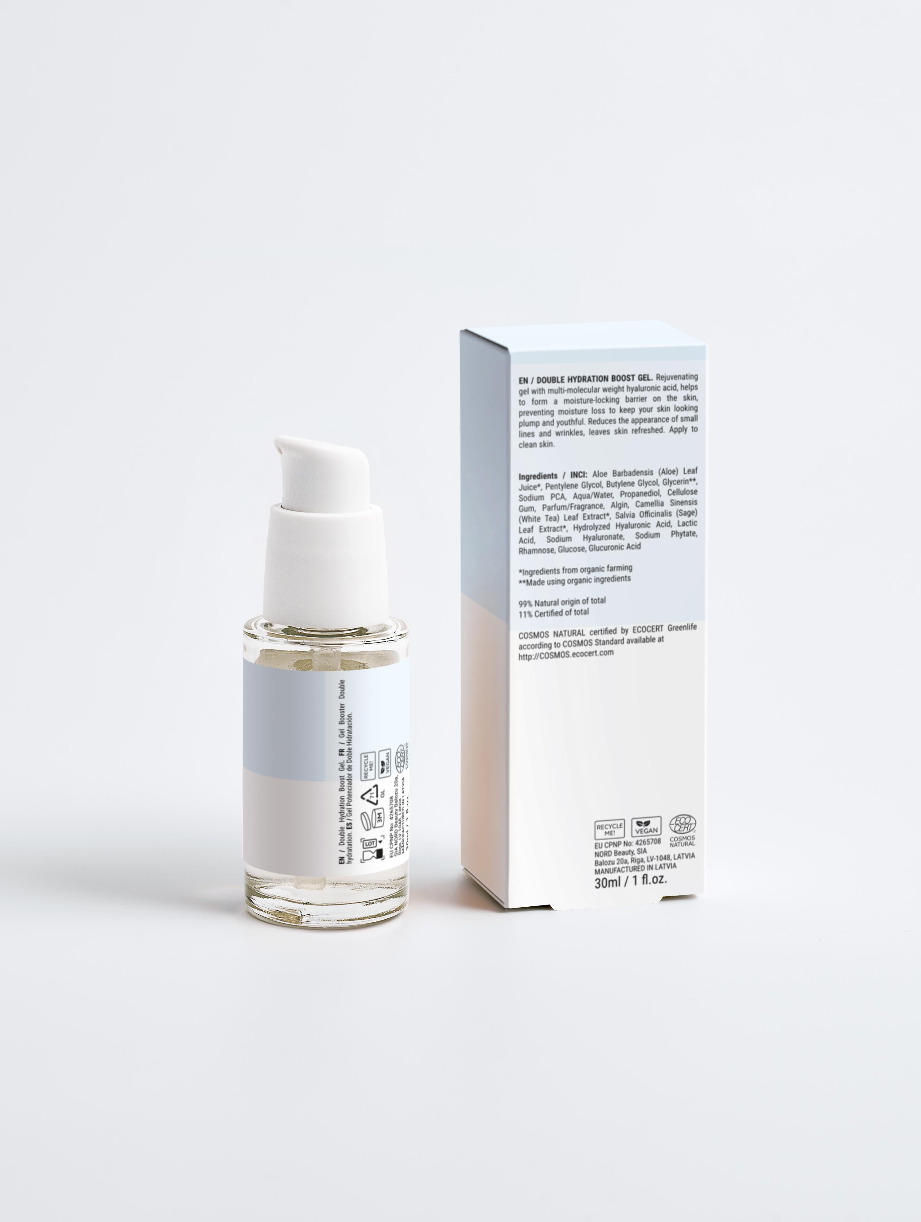 Double Hydration Boost Gel + HA Serum Hydroblend