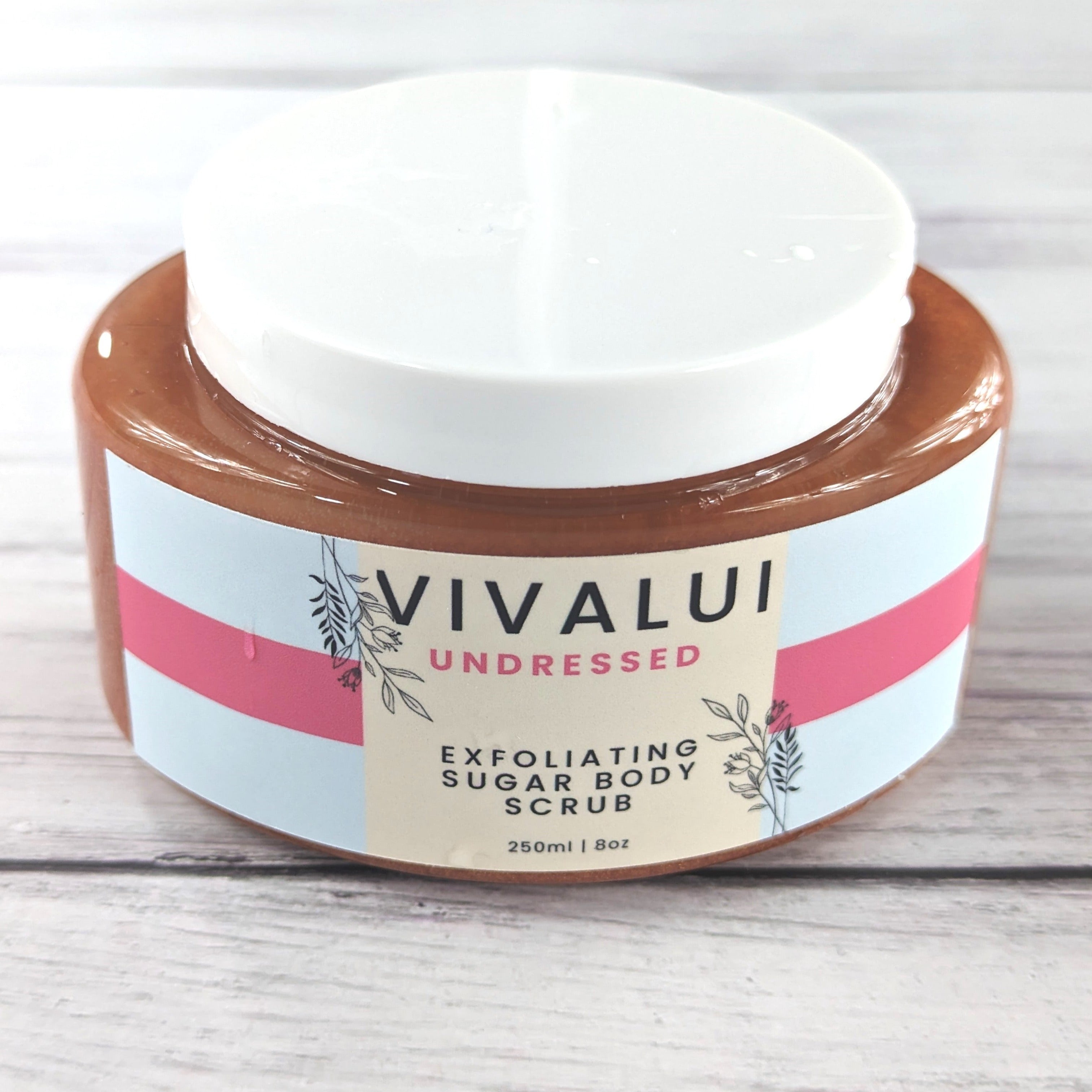 Undressed Berry Grapefruit Exfoliating Sugar Body Scrub