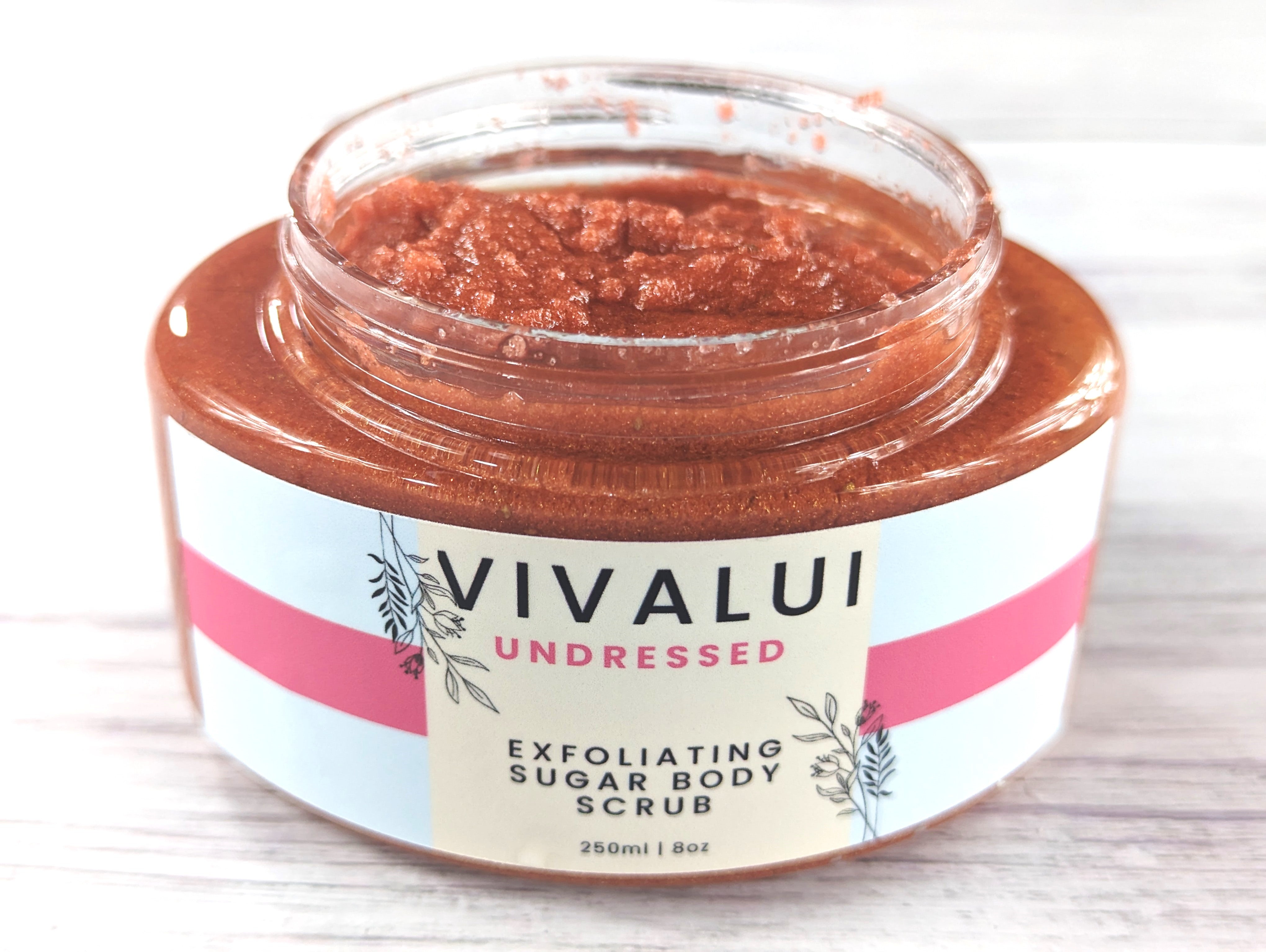 Undressed Berry Grapefruit Exfoliating Sugar Body Scrub