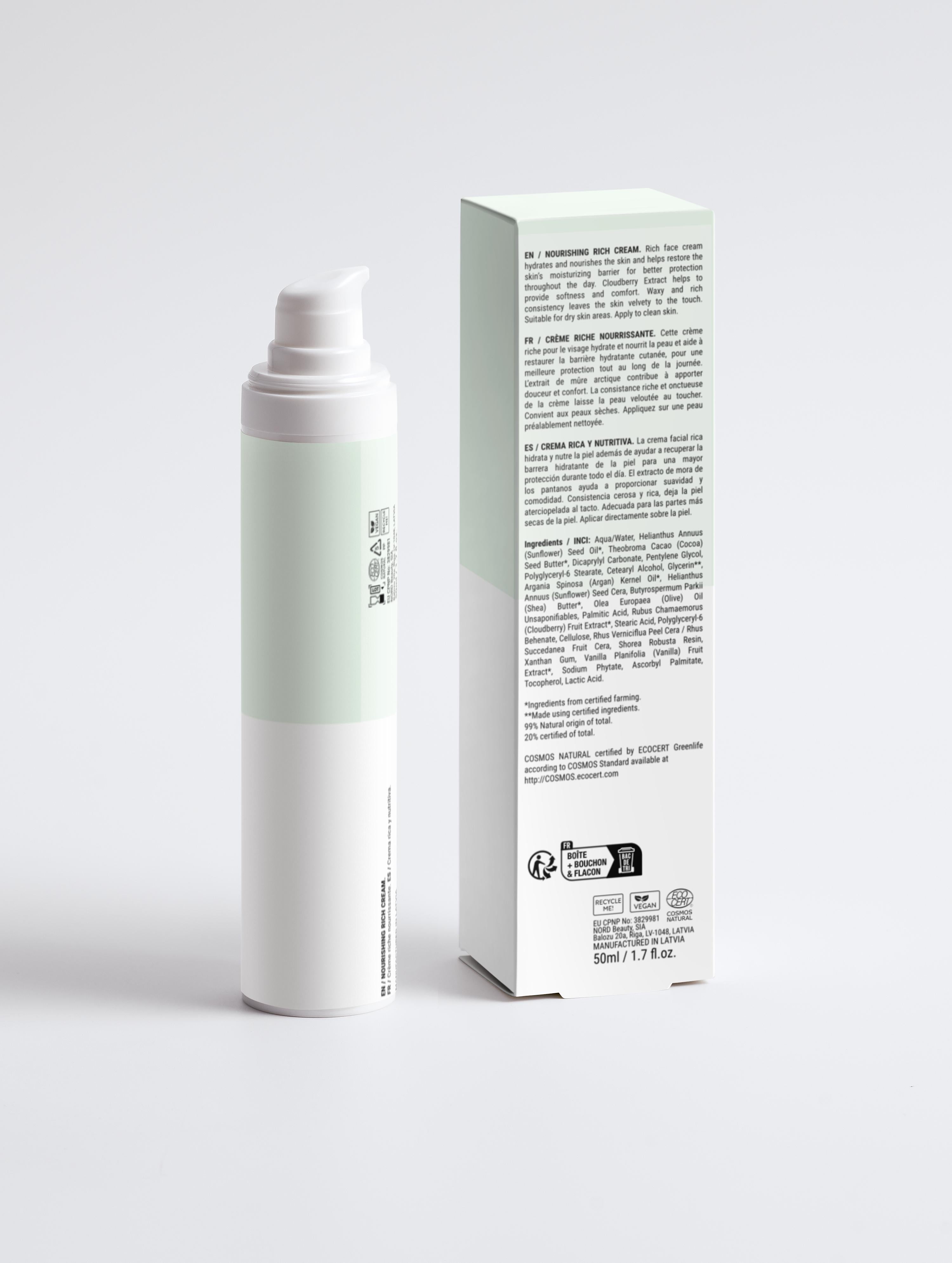 Fragrance Free Nourishing Rich Cream Plumpblend