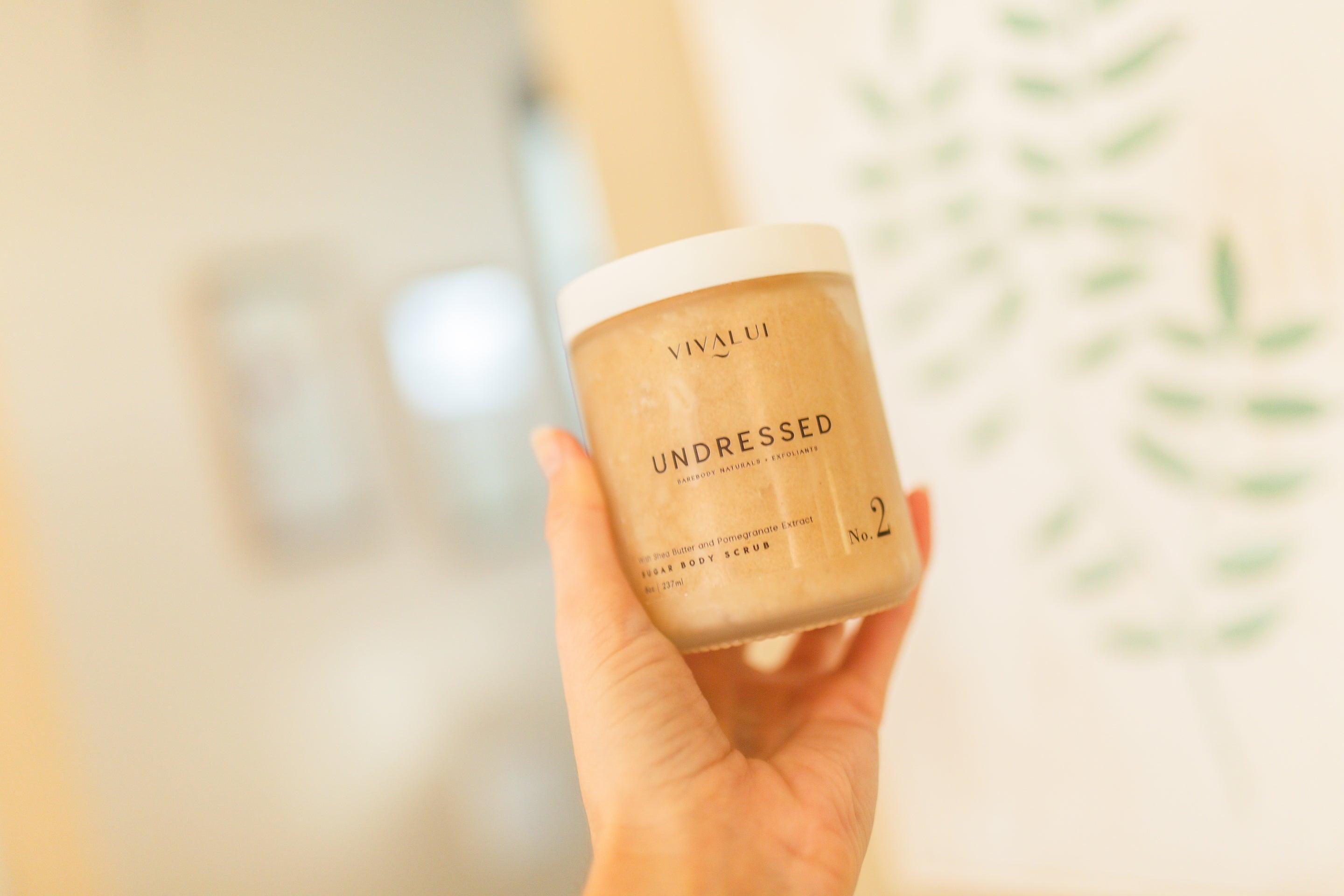 Undressed Pomegranate Exfoliating Sugar Body Scrub