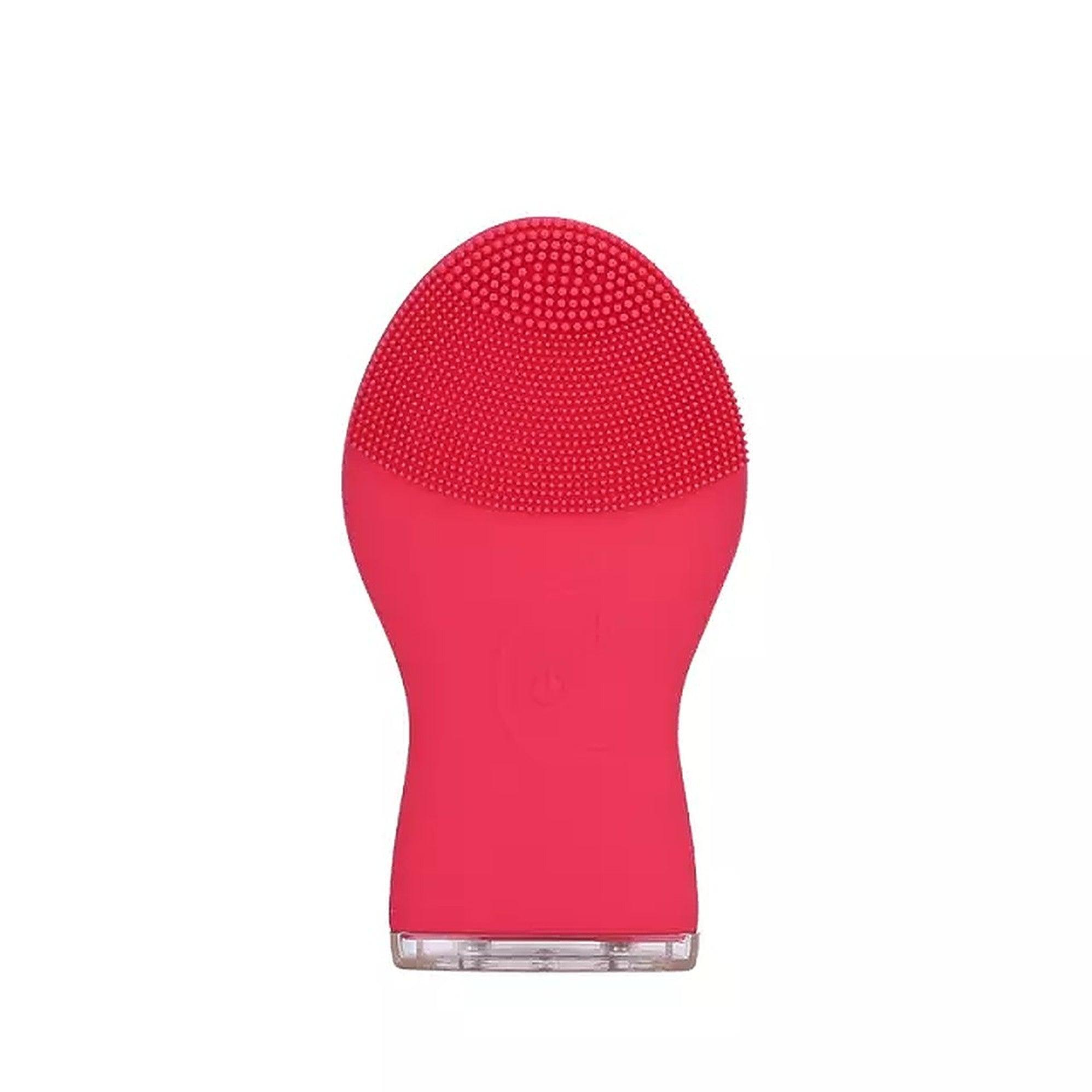 Wireless Sonic Silicone Facial Cleansing Brush Cyan