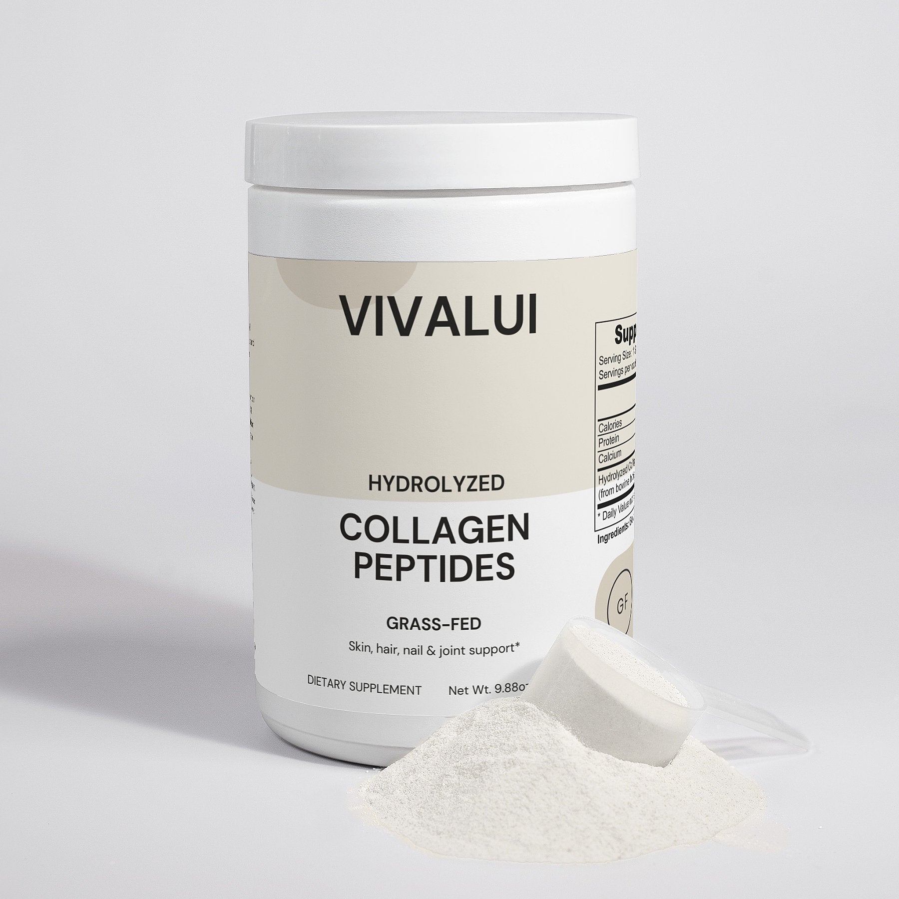Vivalui Unflavored Hydrolyzed Collagen Peptides
