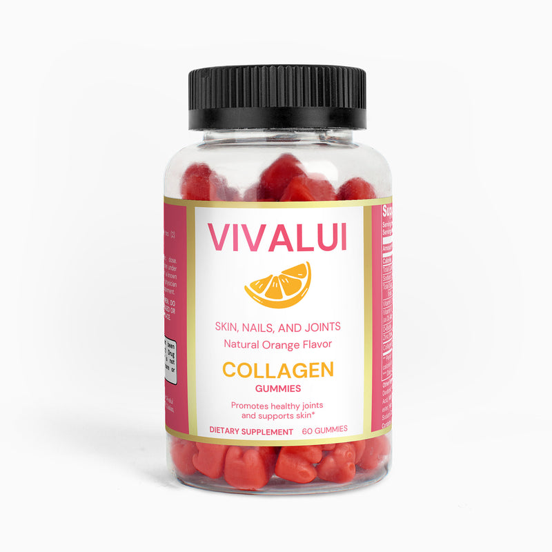 Vivalui Collagen Gummies for Skin, Hair, Nails and Immunity