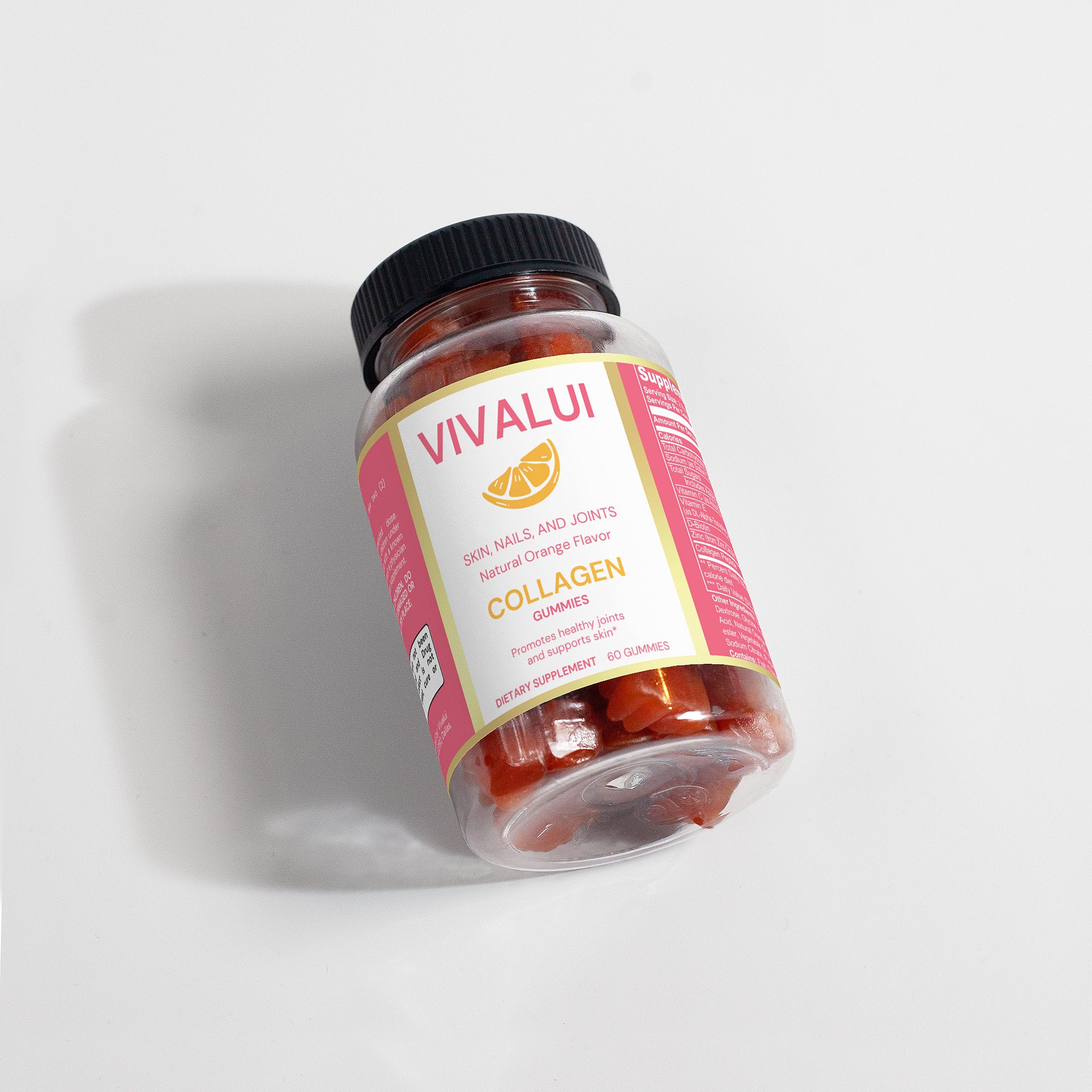 Vivalui Collagen Gummies for Skin, Hair, Nails and Immunity