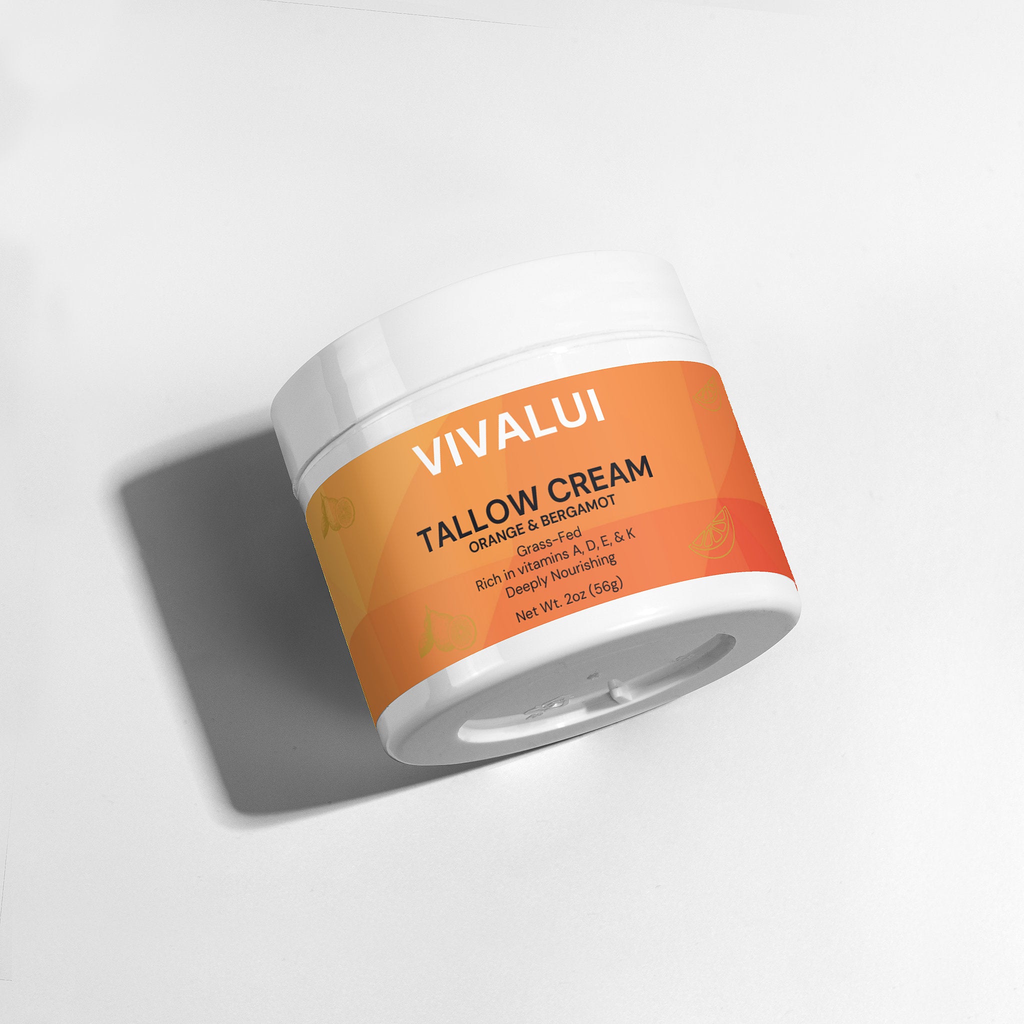 Beef Tallow Cream with Orange & Bergamot