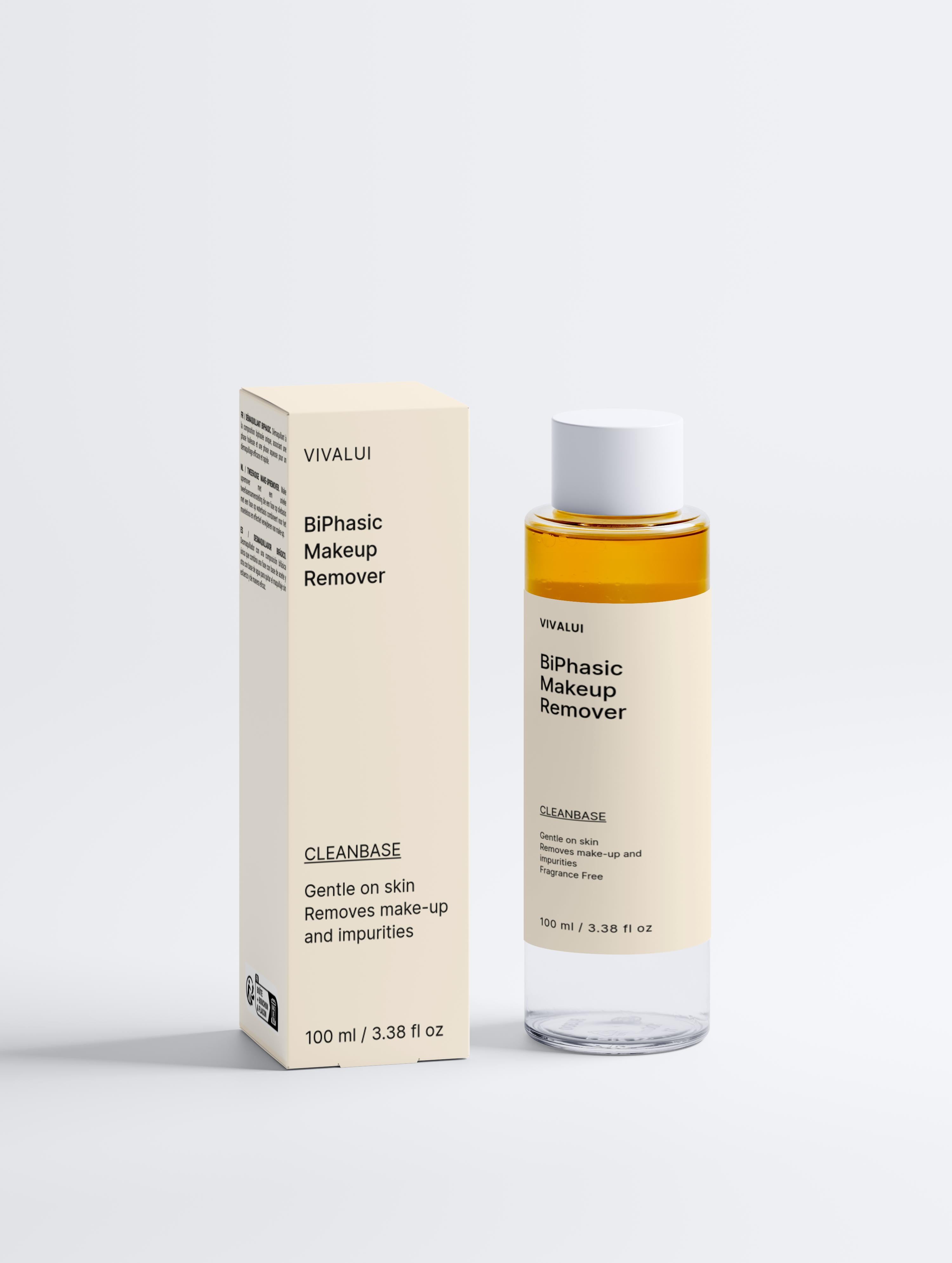 BiPhasic Fragrance Free Makeup Remover Cleanbase