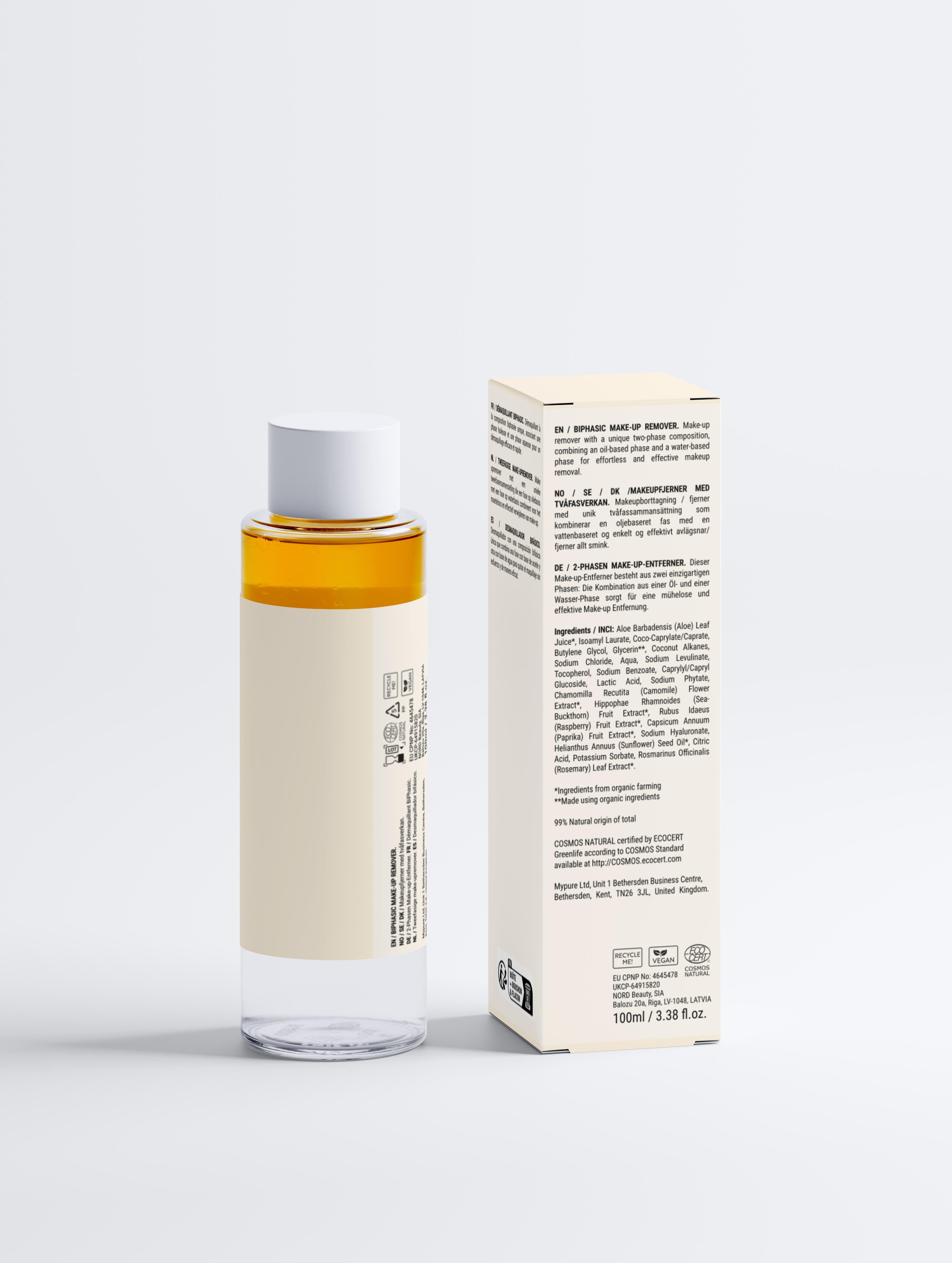 BiPhasic Fragrance Free Makeup Remover Cleanbase