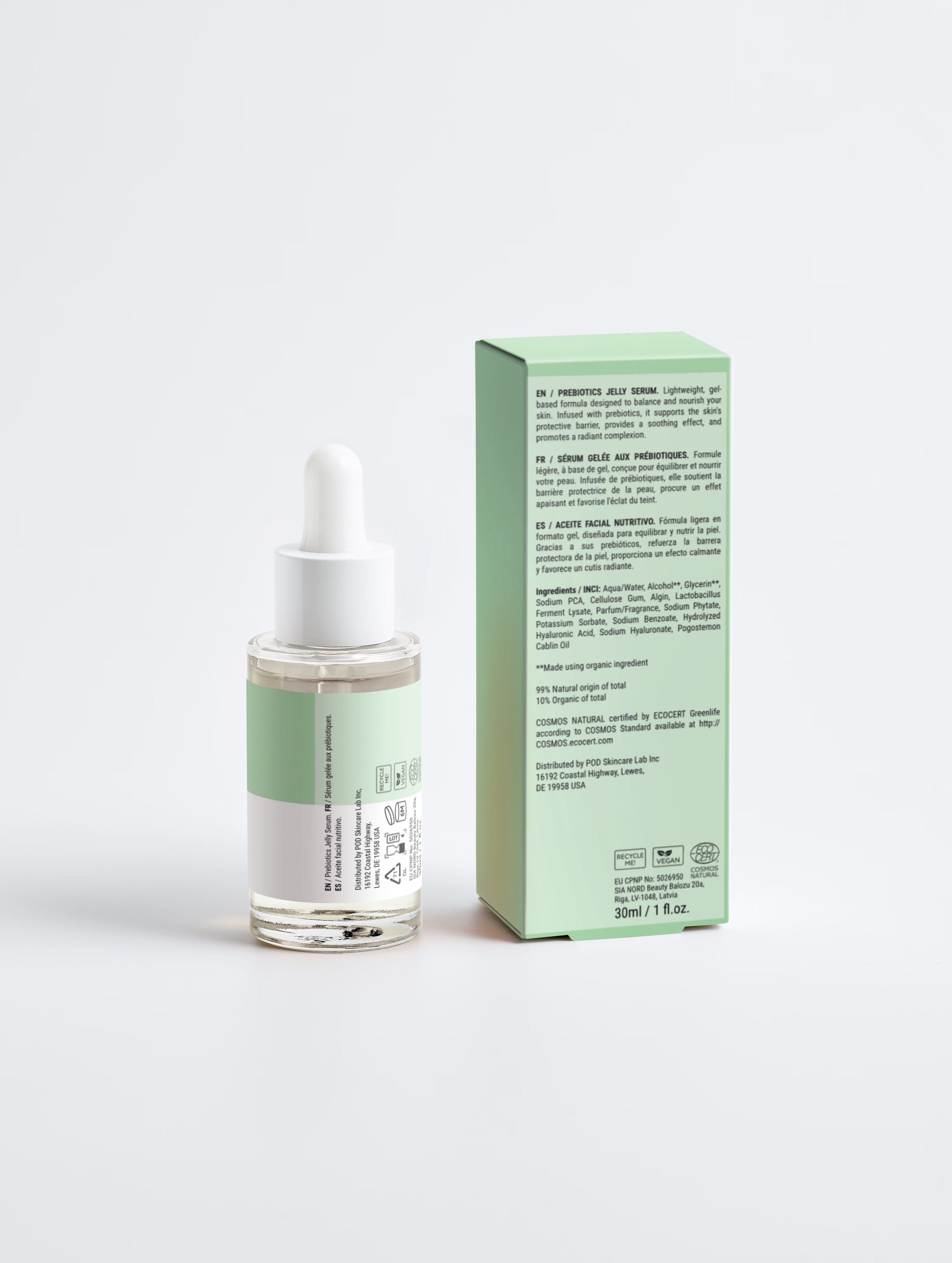 Bioactive Prebiotics Barrier Support Jelly Serum